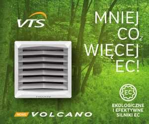 Nagrzewnica wodna VTS Volcano VR2 8-50 kW EC + KONSOLA Cena brutto