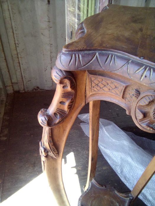 Mobiliário/Colunas Madeira séc XIX