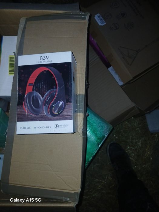 Słuchawki bezprzewodowe gamingowe składane 2BBEP-B39