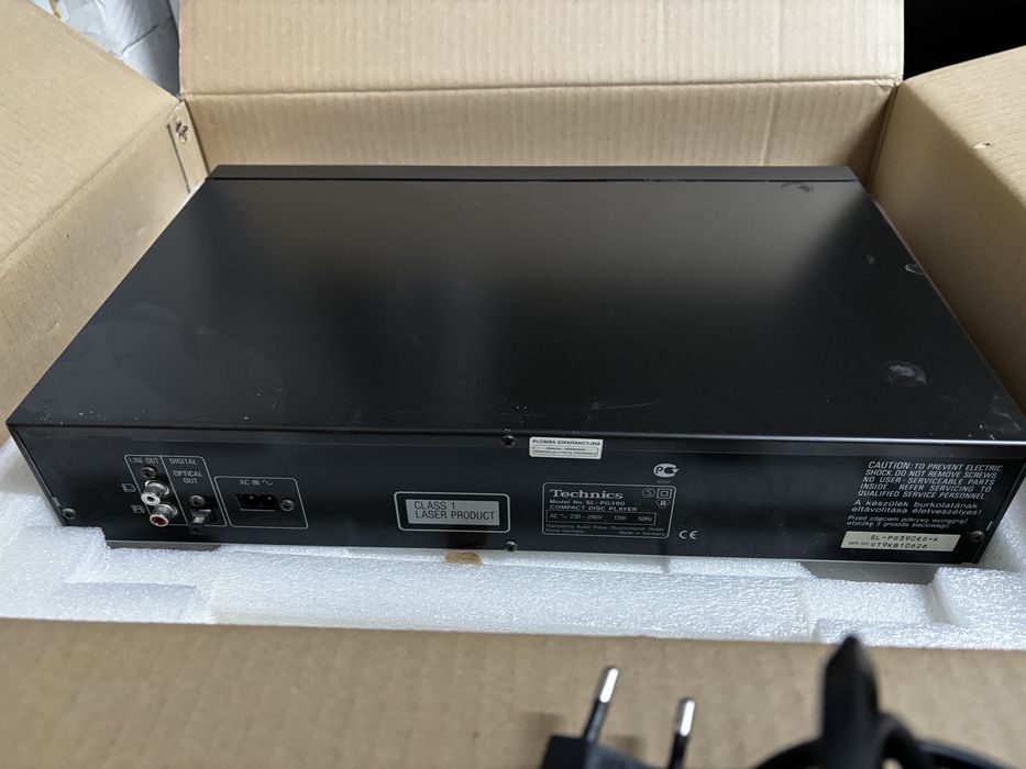 Technics SL-PG390 MASH – odtwarzacz CD Hi-Fi – 100% sprawny