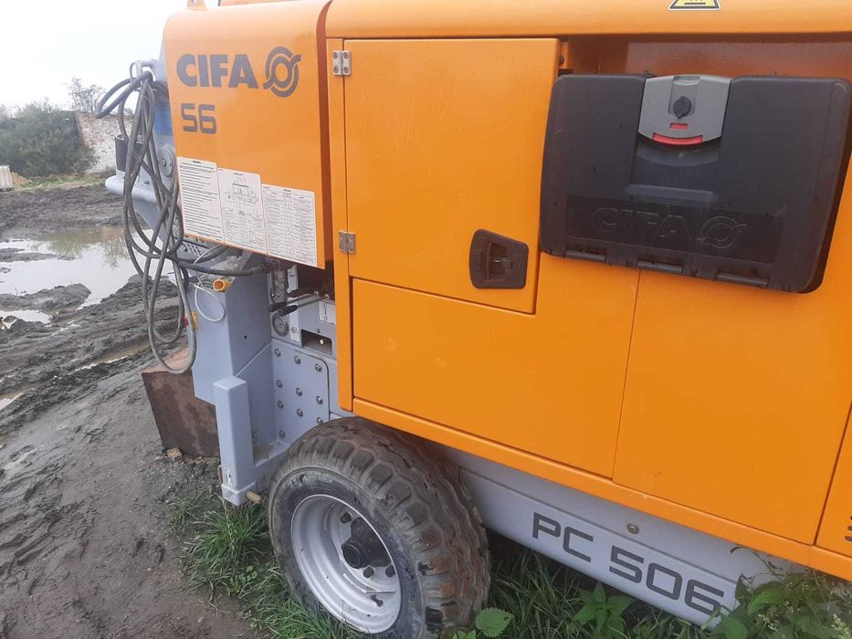 Стаціонарний бетононасос CIFA РС 506/309 DЗА