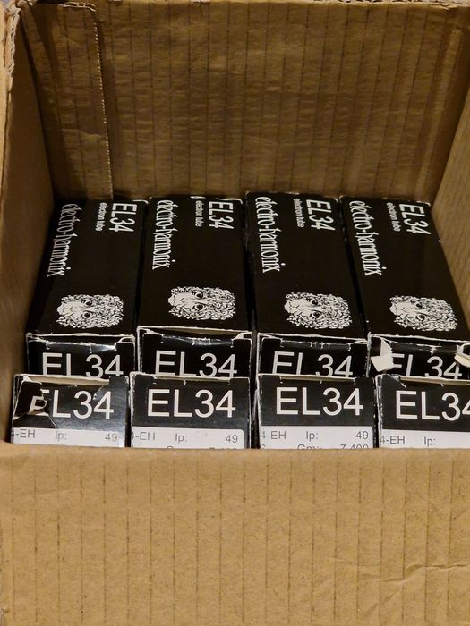 Válvulas EL34 Electro-Harmonix