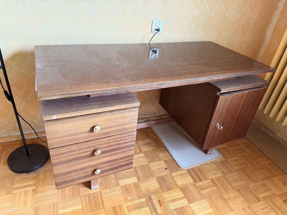 Biurko Drewniane PRL nieuszkodzone