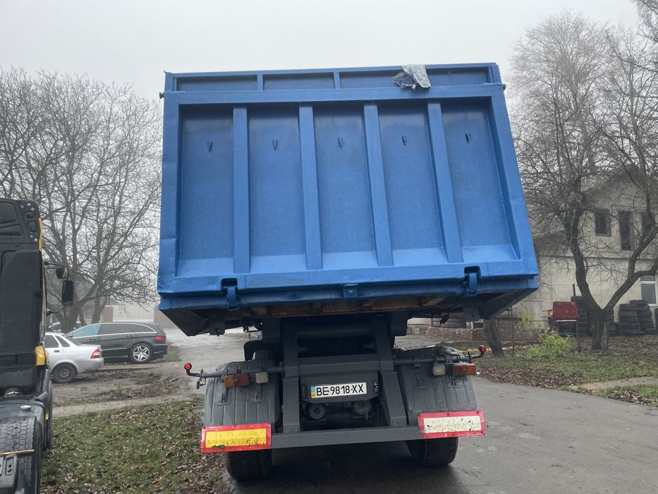 Напівпричіп самоскид маз рисорний