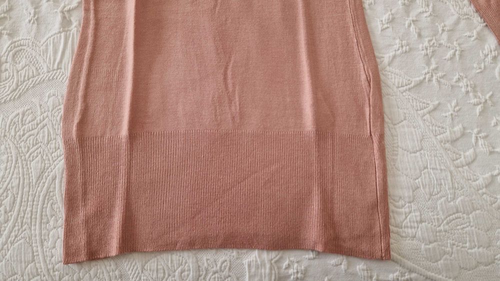 Camisola de Gola Alta, malha, Pull & Bear, tamanho L, nova
