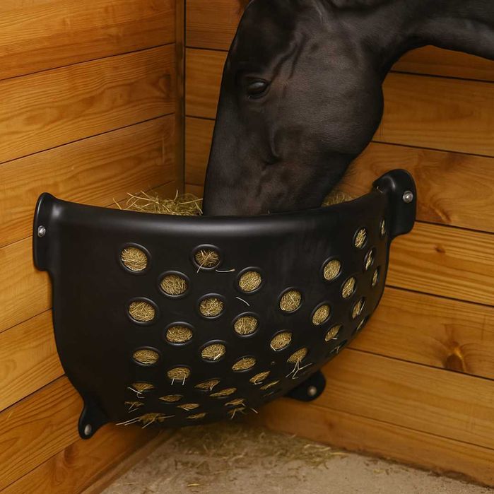 Narożny paśnik na siano dla koni XL 300l