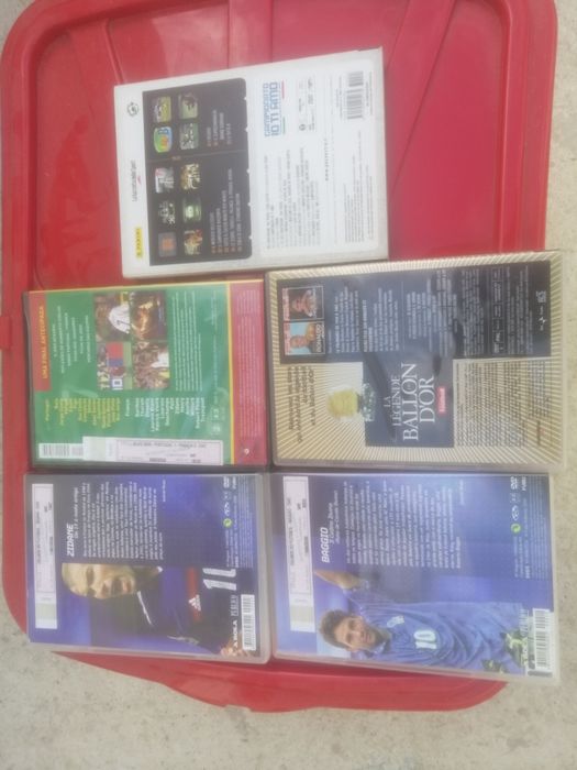 Conjunto DVD's futebol