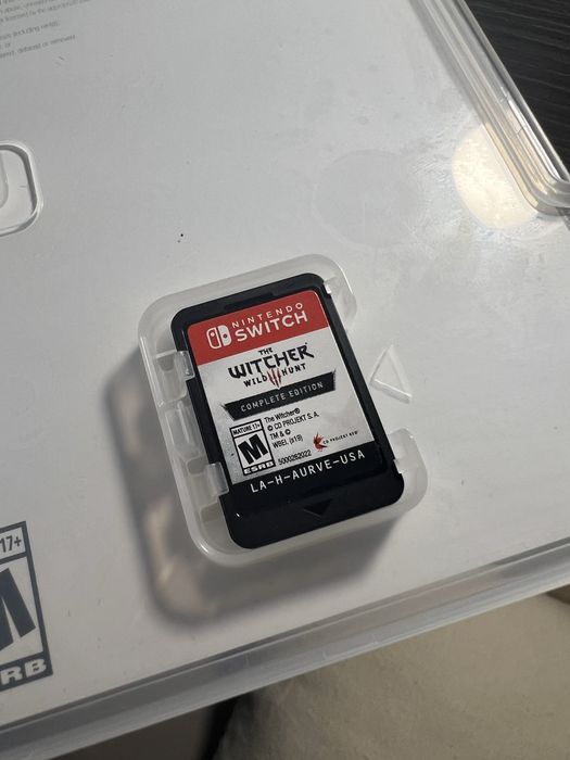 Nintendo Switch Witcher Complete Edition Відьмак картридж