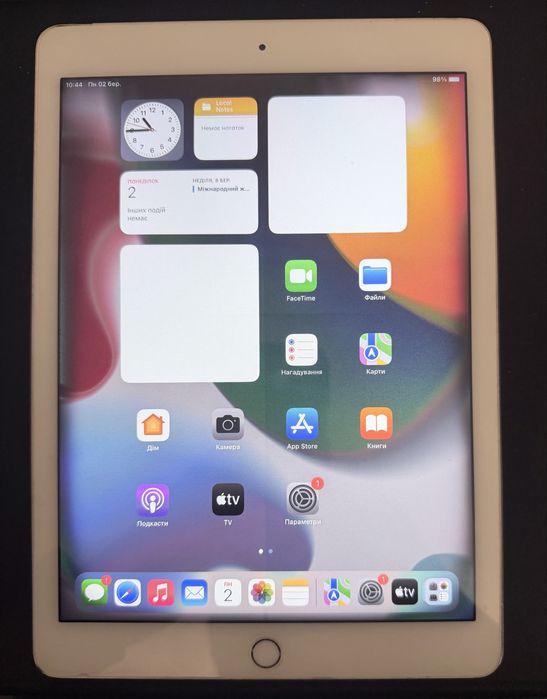 iPad Air 2 128GB Gold - робочий стан, є дефекти екрана