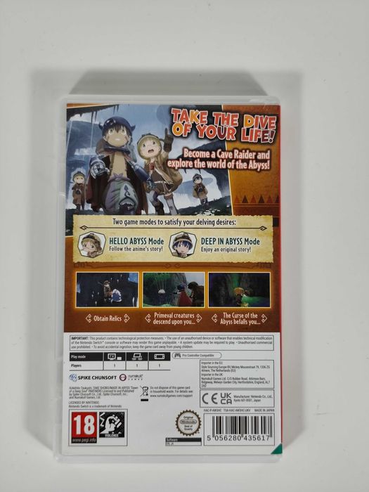 Made in Abyss: Binary Star Falling Into Darkness - Nintendo Switch