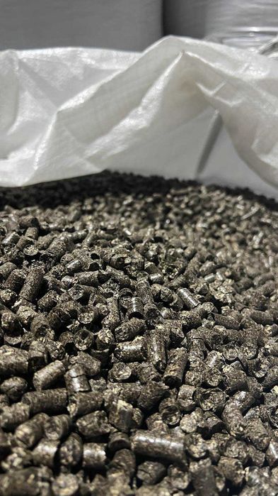 Паливна гранула з лузги соняшника | пелета