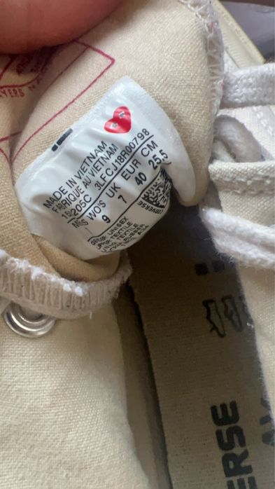 Converse x CDG Chuck 70 High Top