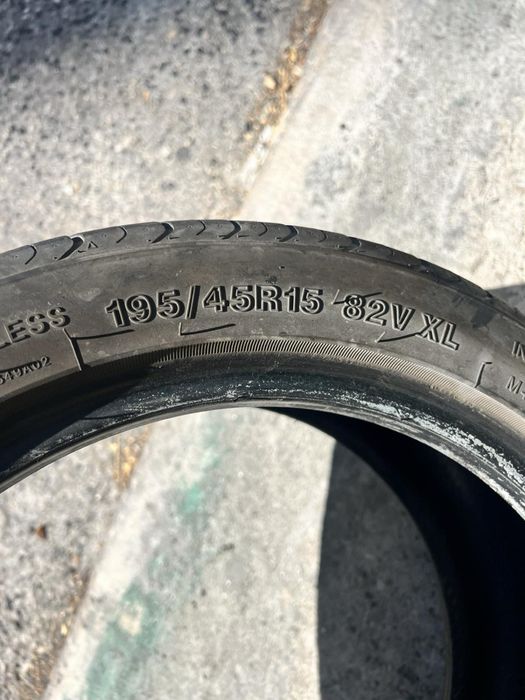 195/45/15 2 pneus