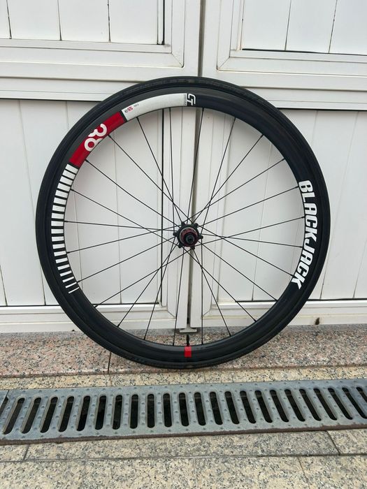 Rodas ciclismo todas em carbono com pneus boion