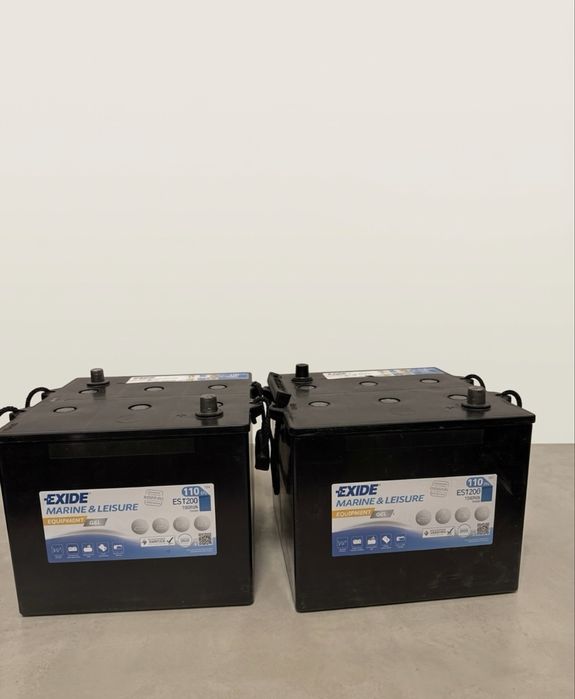 Akumulator do łodzi EXIDE gel  110ah