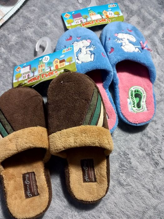 Детские тапочки.