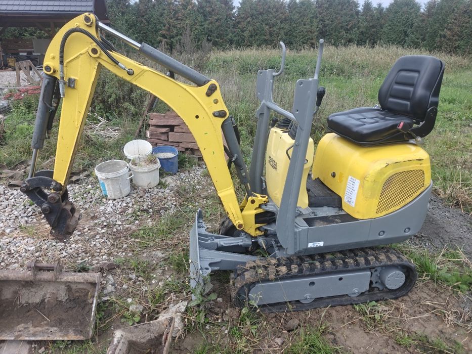 Minikoparka Wacker sprzedana