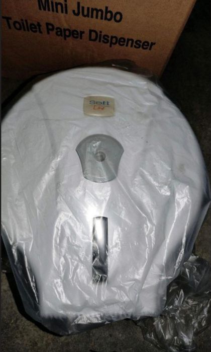 Suporte Novo Papel Higiénico Mini Jumbo