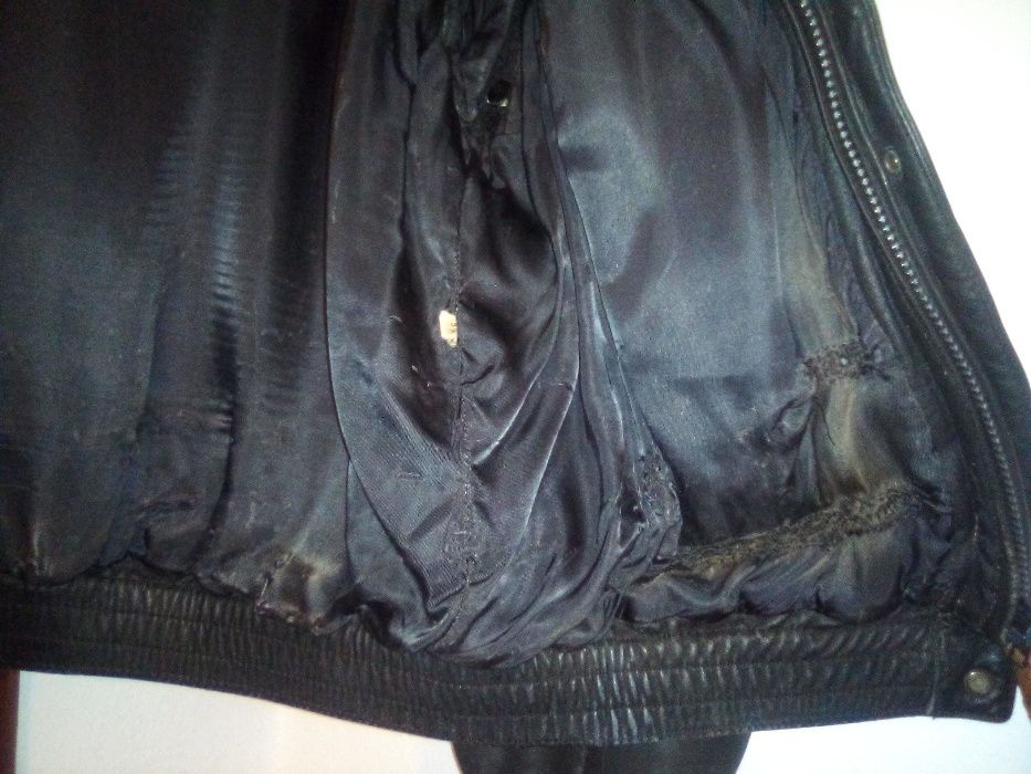 Casaco cabedal Vintage