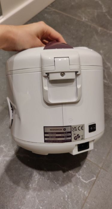 REISHUNGER Szybkowar do ryżu i parowar z powłoką zapobiegającą przywie