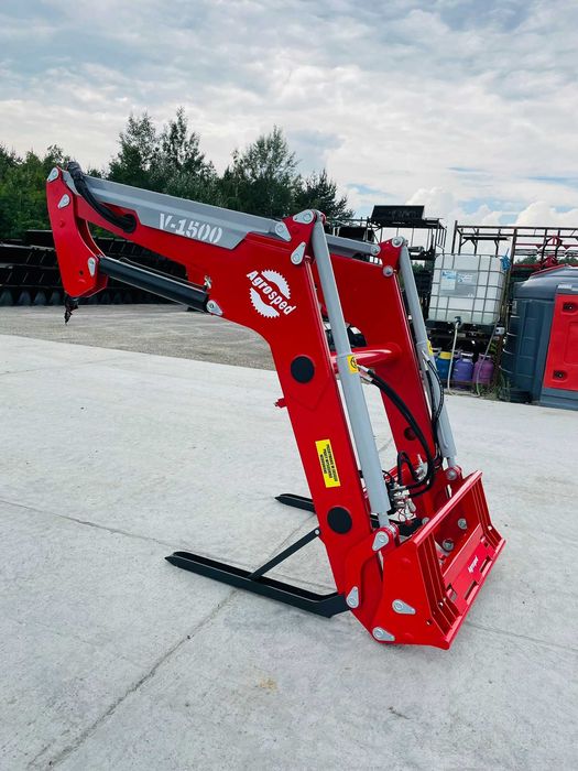 Ładowacz V-1500 AGROSPED Nowy mega solidny tur do URSUS / ZETOR / MTZ