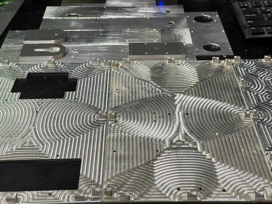 Фрезеровка алюминия на ЧПУ станках / Фрезерування алюмінію, фанери