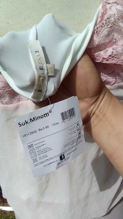 Sprzedam NOWĄ sukienkę z koronką roz. 38