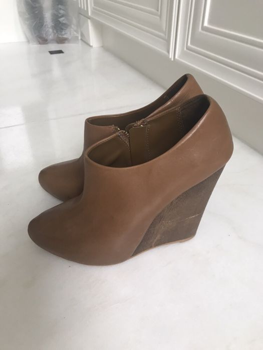 ZARA Buty botki r.37 (100% skora)