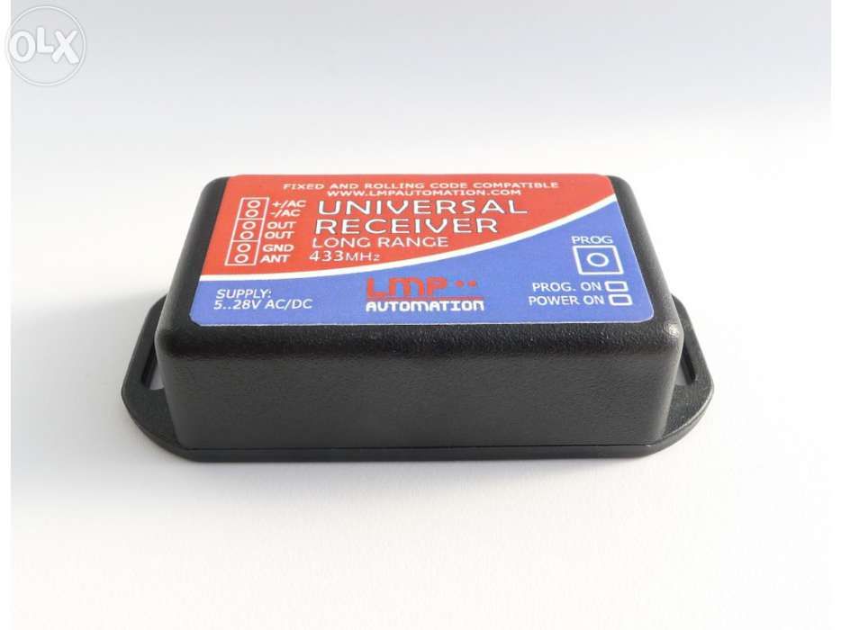 RXU01 Receptor Comandos Portão Universal Codigos Fixos e Rolling Code