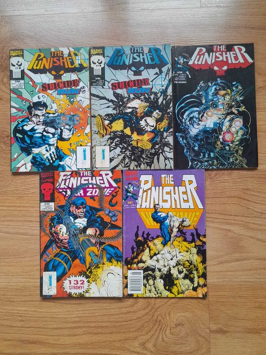Zestaw komiksów TM-Semic The Punisher