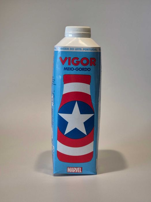 Super Heróis Marvel / Campanha Latogal / Tetra Pak