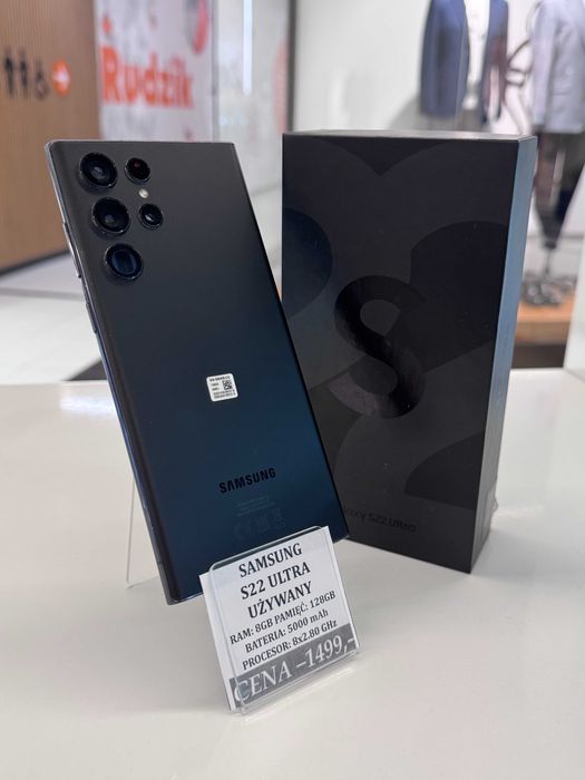 Samsung S22 ULTRA 8/128GB Topcase Vivo *Raty 0%