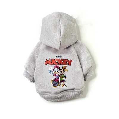 Bluza z kapturem dla psa ubranko Disney Mickey roz. L