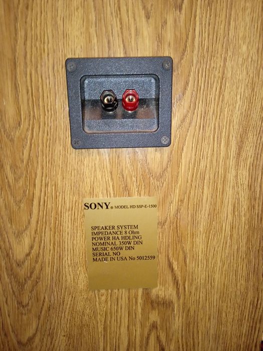 Kolumny Tonsil ALTUS 200/300 SONY