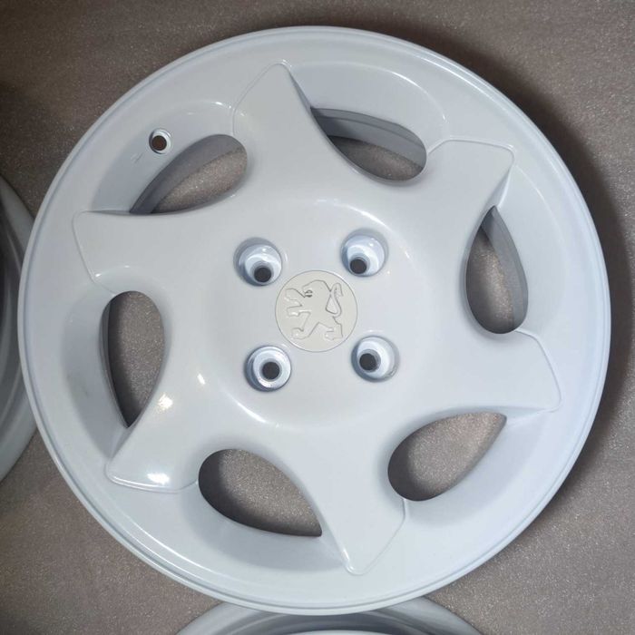 4 Jantes 15" Peugeot (COMO NOVAS)