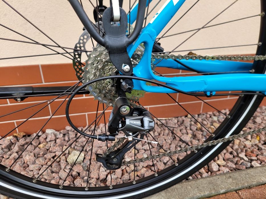 Rower trekkingowy CUBE TRAVEL PRO * tarcze hydraulika * 3x9 * 50 cm