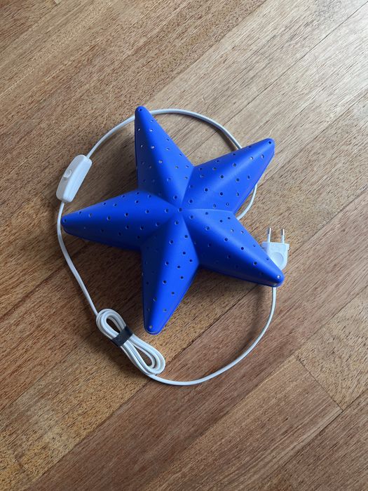 Lampka ikea smila srjarna