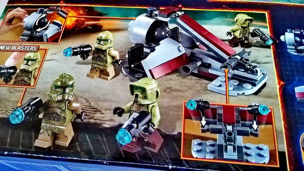 Lego Star Wars 75035 Kashyyyk Troopers Battle Pack selado