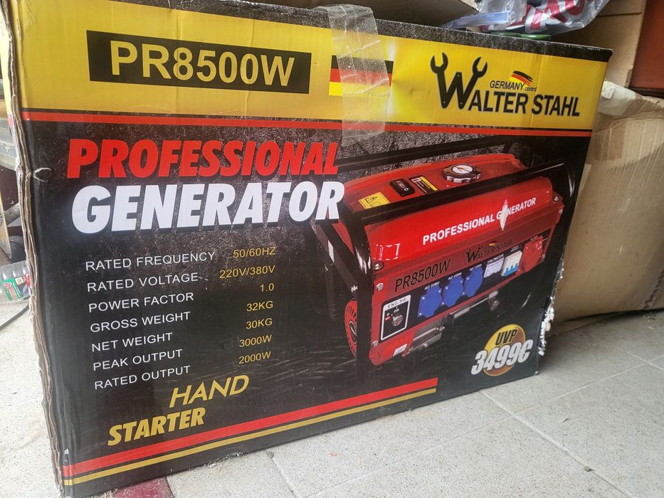 Генератор Walter Stahl PR8500W