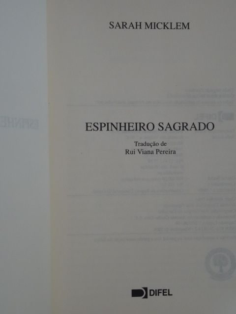 Espinheiro Sagrado de Sarah Micklem