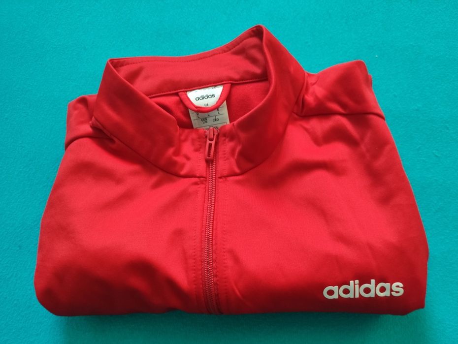 Bluza sportowa Adidas rozmiar L czerwona