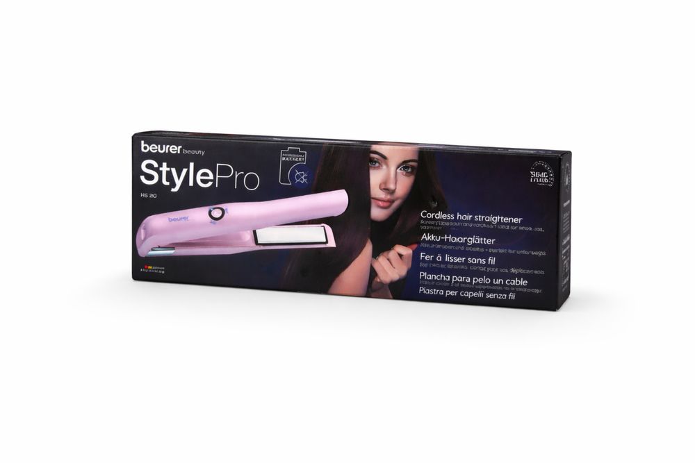 Бездротовий випрямляч для волосся Beurer StylePro HS 20