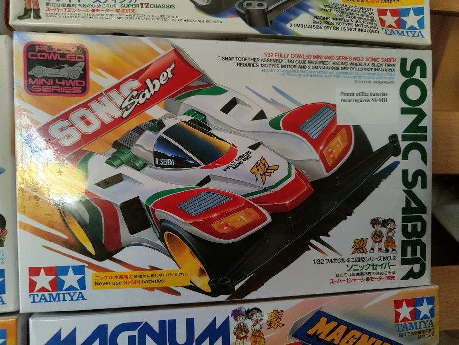 Carro Mini4WD Let's & Go Tamiya (8 Euros cada se comprar os 6)