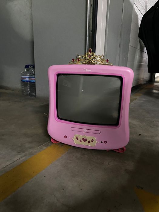 TV Disney Princess Retro CRT+DVD - Raridade/Colecionador