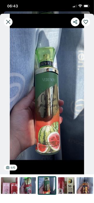 Produtos de beleza