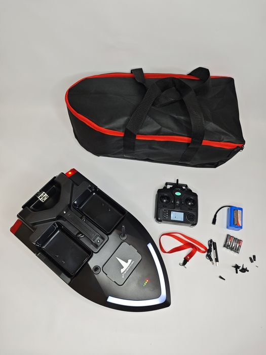 Кораблик карповий для прикорму Flytec V020 GPS 40 точек 12000mAh