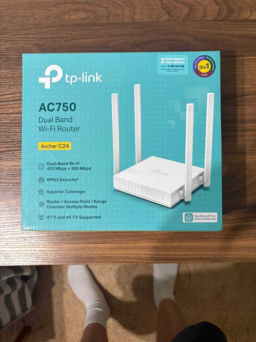 Wi-Fi роутер TP-Link AC750