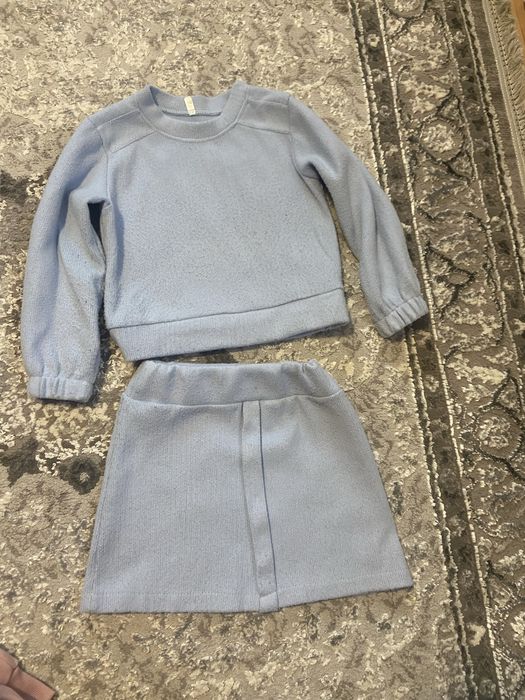 Теплий костюмчик для дівчинки 110-116