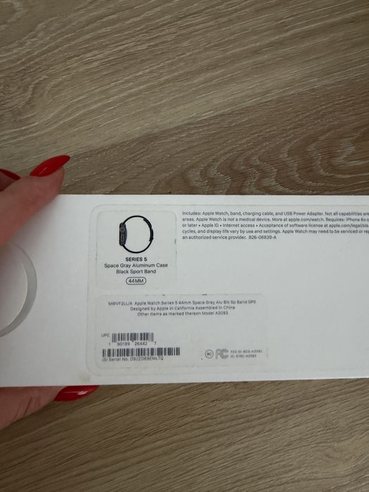 Гожинник Apple Watch Series 6 GPS 44 мм Space Gray