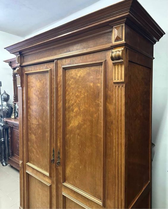 Дубова шафа сервант шкаф дерево буфет мебель бу 4133